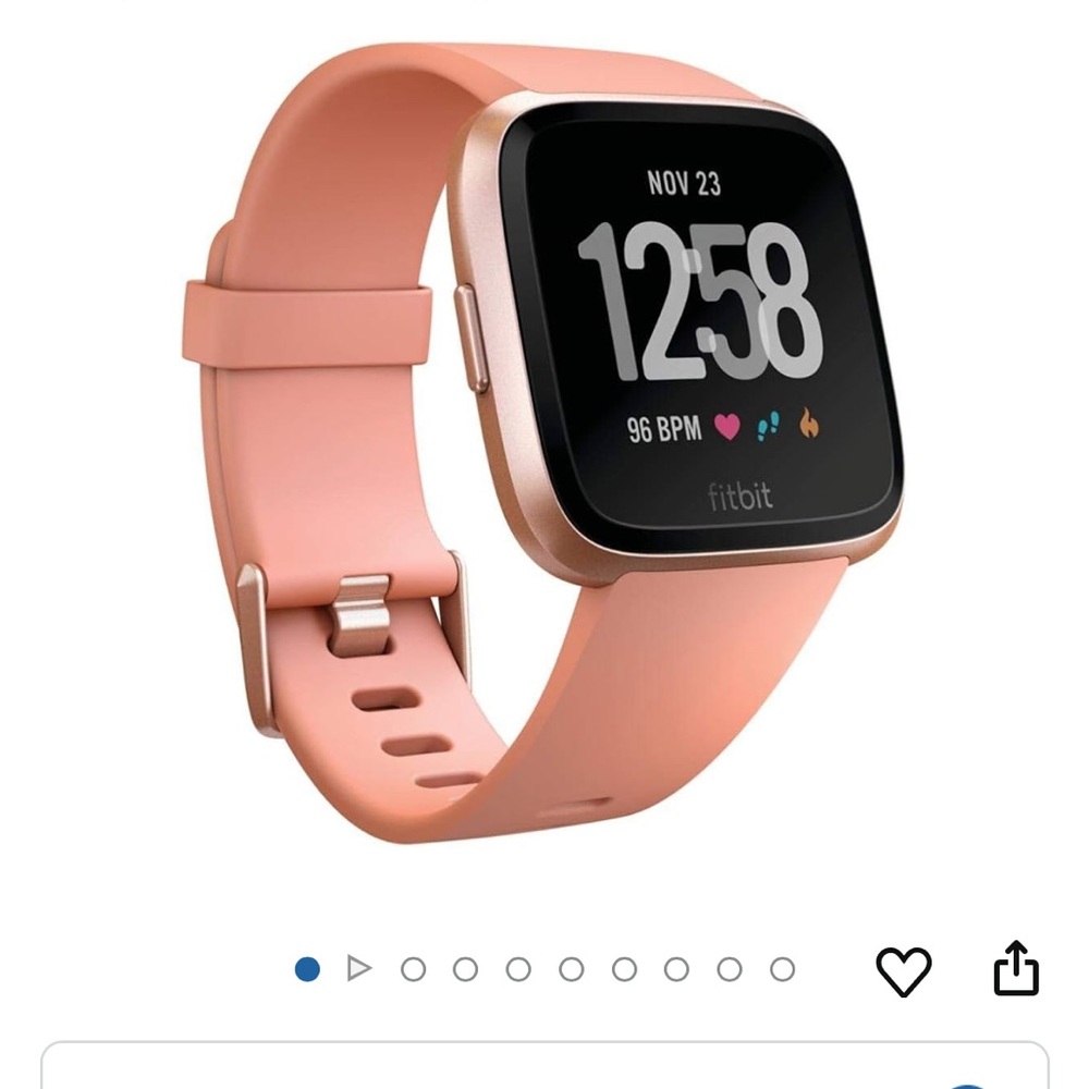 Fitbit Versa Smartwatch in Pink